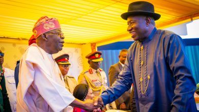 Tinubu Hails Jonathan for Prestigious Sunhak Peace Prize Recognition