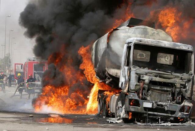 Petrol Tanker Explosion Sparks Chaos on Lagos-Ibadan Expressway