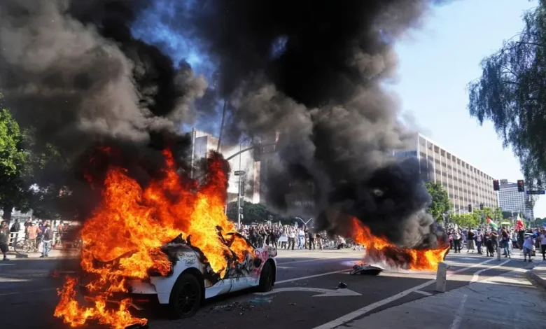 Unrest Erupts in Los Angeles Over Immigration Raids as Trump Deploys National Guard