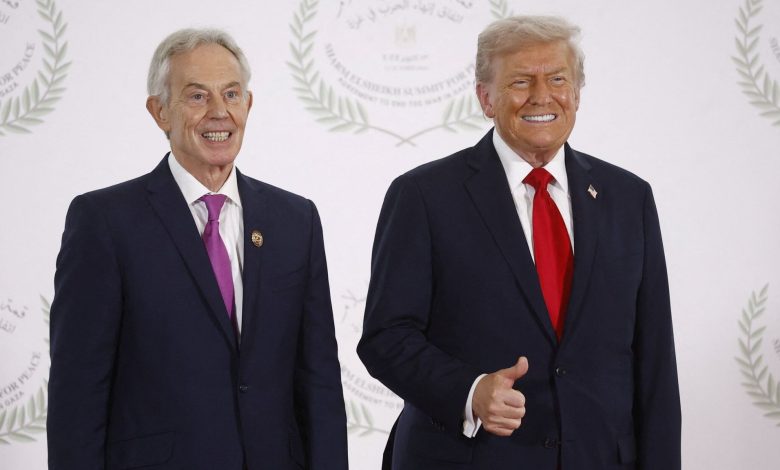 Trump Names Tony Blair to “Board of Peace” for Gaza Stabilization Plan